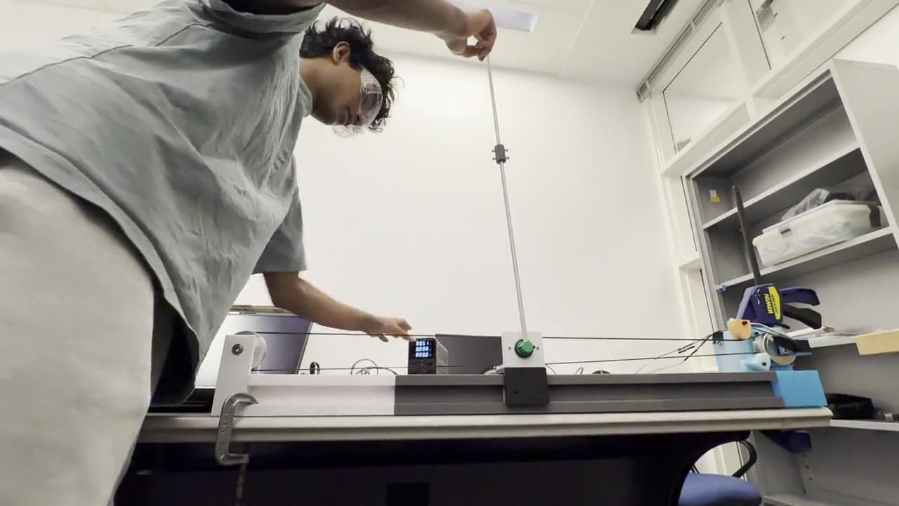 Inverted Pendulum: Sim-to-Real RL project visual